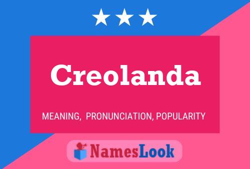 Póster del nombre Creolanda