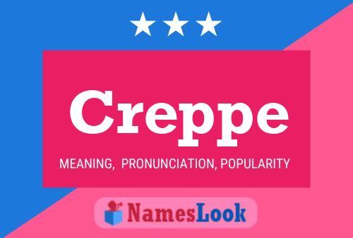 Póster del nombre Creppe