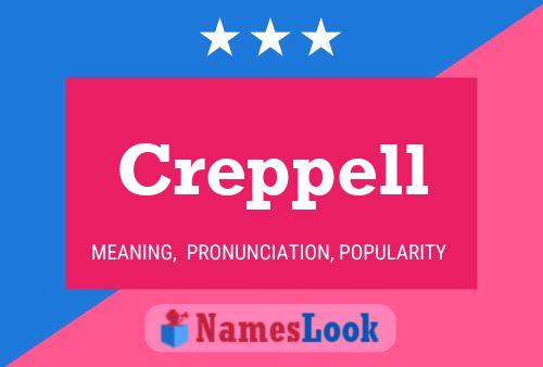 Póster del nombre Creppell