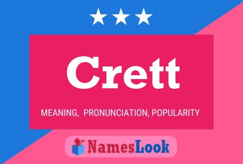 Póster del nombre Crett