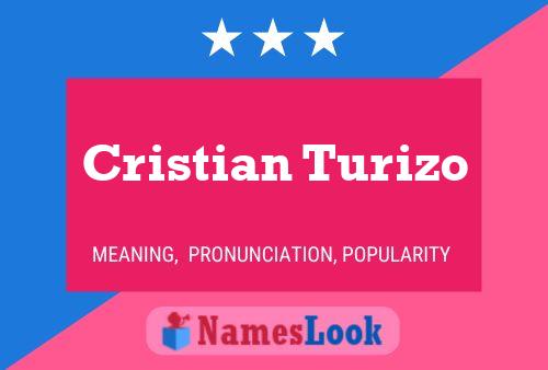 Póster del nombre Cristian Turizo