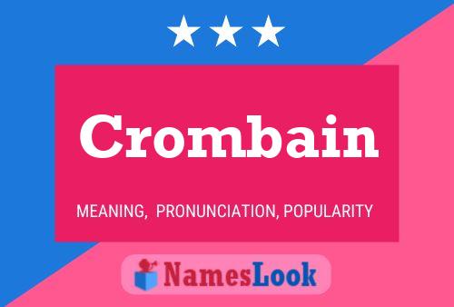 Póster del nombre Crombain