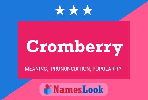 Póster del nombre Cromberry