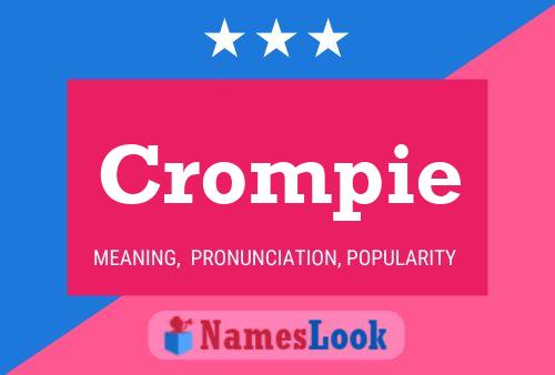 Póster del nombre Crompie