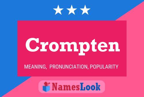 Póster del nombre Crompten