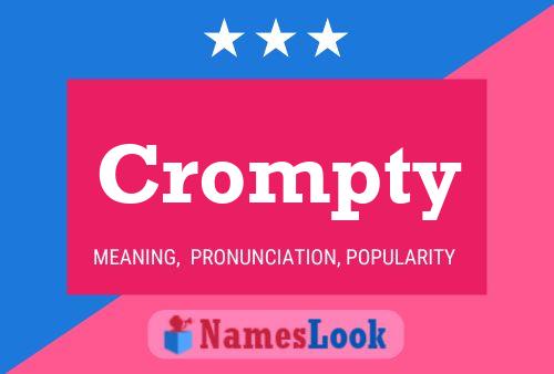 Póster del nombre Crompty