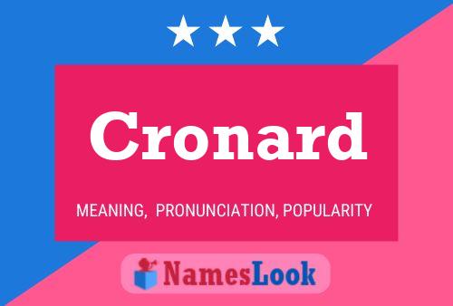 Póster del nombre Cronard