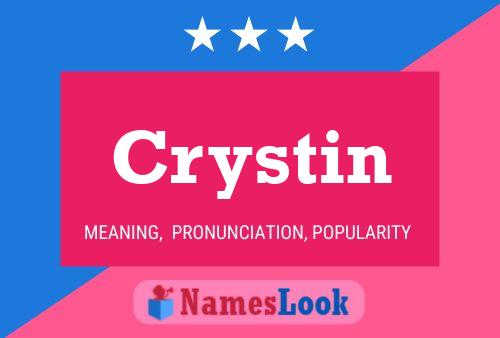 Póster del nombre Crystin