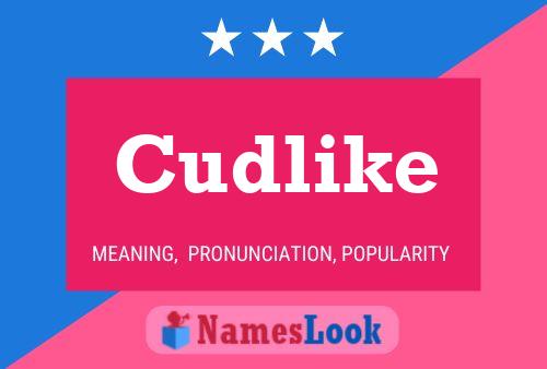 Póster del nombre Cudlike