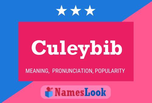 Póster del nombre Culeybib