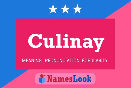 Póster del nombre Culinay