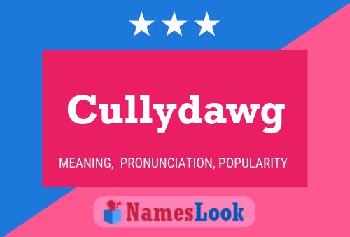 Póster del nombre Cullydawg