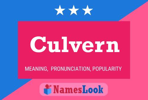 Póster del nombre Culvern