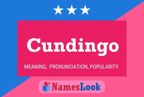 Póster del nombre Cundingo