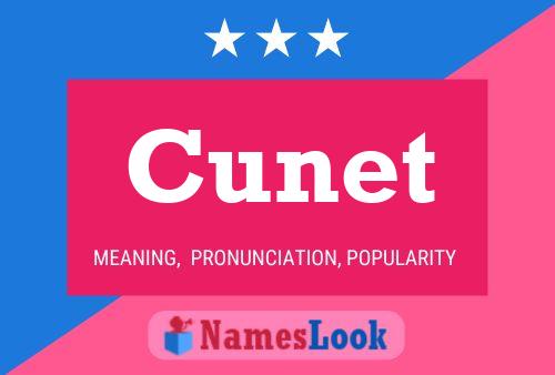 Póster del nombre Cunet