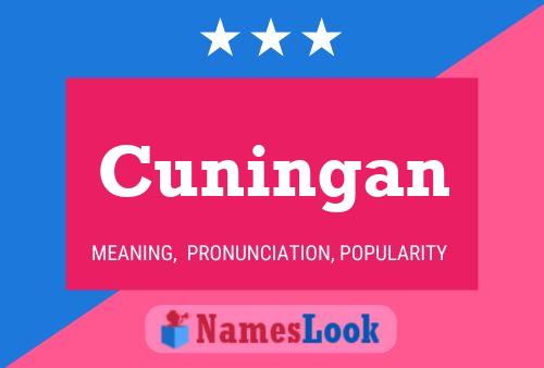 Póster del nombre Cuningan