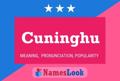 Póster del nombre Cuninghu