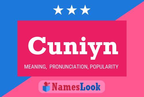 Póster del nombre Cuniyn