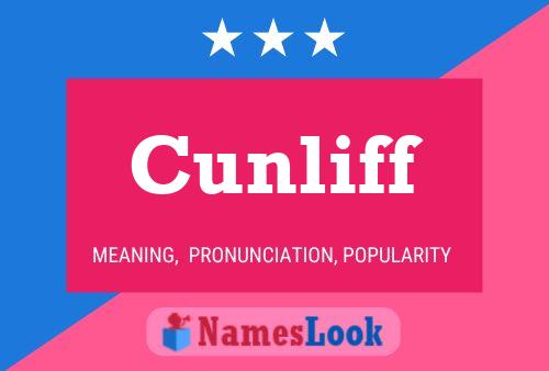 Póster del nombre Cunliff