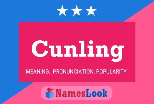 Póster del nombre Cunling