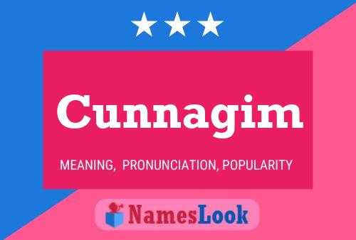 Póster del nombre Cunnagim