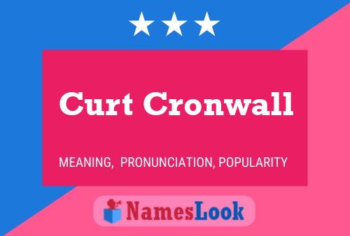 Póster del nombre Curt Cronwall