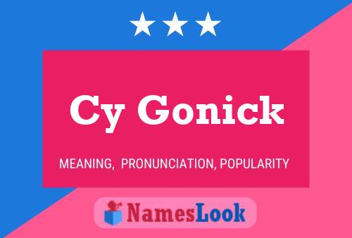 Póster del nombre Cy Gonick