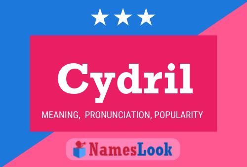 Póster del nombre Cydril