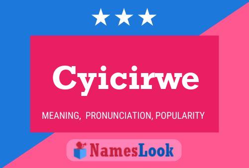 Póster del nombre Cyicirwe