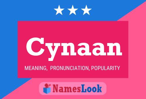 Póster del nombre Cynaan