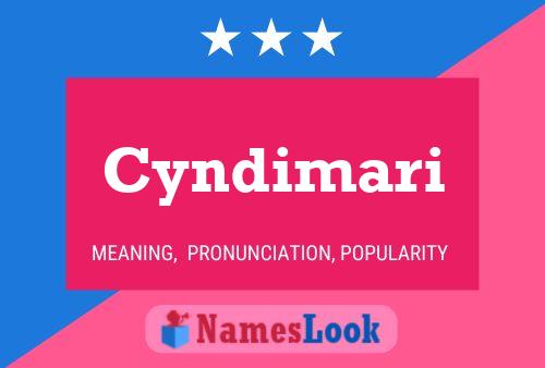 Póster del nombre Cyndimari