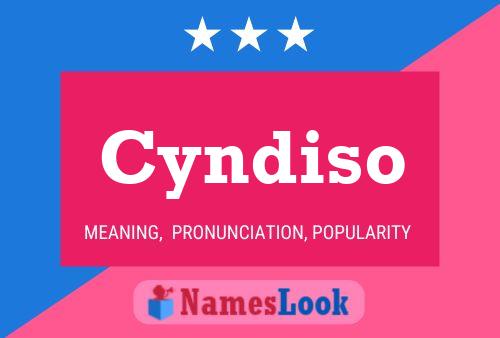 Póster del nombre Cyndiso