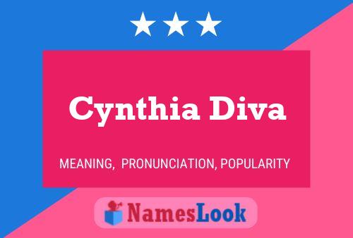 Póster del nombre Cynthia Diva