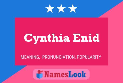 Póster del nombre Cynthia Enid