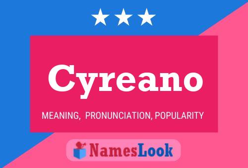 Póster del nombre Cyreano