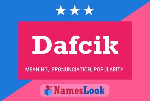 Póster del nombre Dafcik