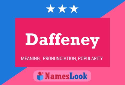 Póster del nombre Daffeney