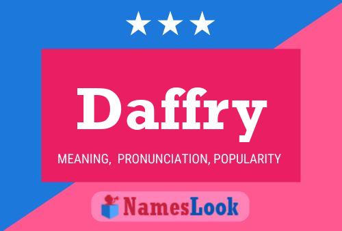 Póster del nombre Daffry