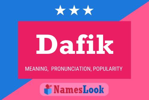 Póster del nombre Dafik