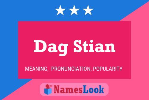 Póster del nombre Dag Stian