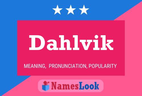 Póster del nombre Dahlvik