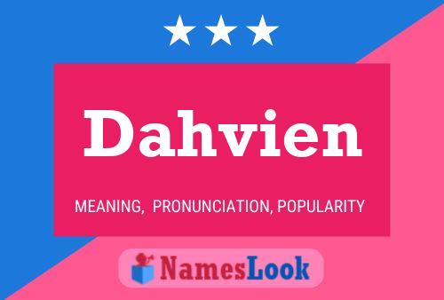 Póster del nombre Dahvien