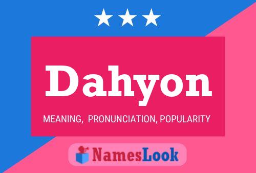 Póster del nombre Dahyon