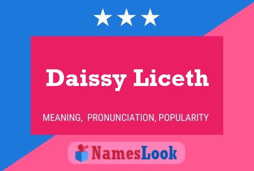 Póster del nombre Daissy Liceth