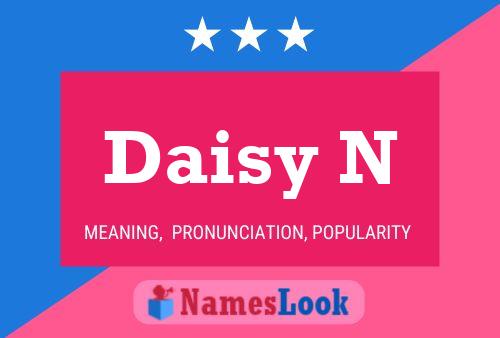 Póster del nombre Daisy N