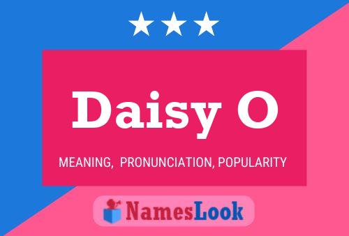 Póster del nombre Daisy O