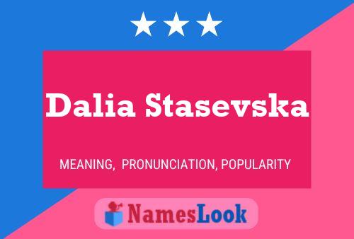 Póster del nombre Dalia Stasevska