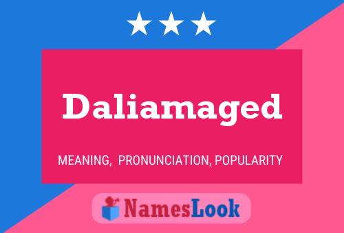 Póster del nombre Daliamaged