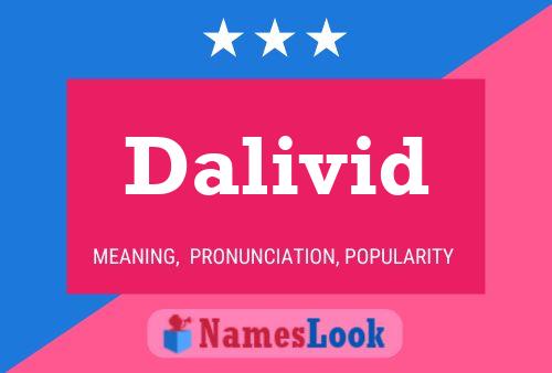 Póster del nombre Dalivid