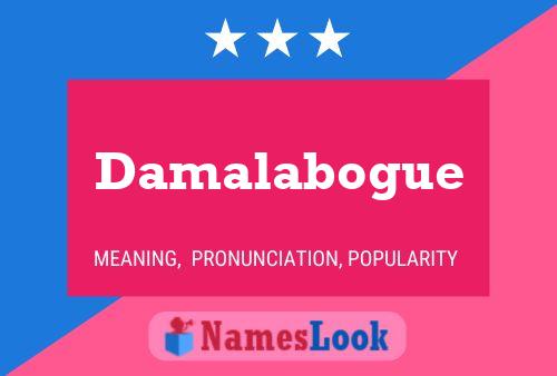 Póster del nombre Damalabogue